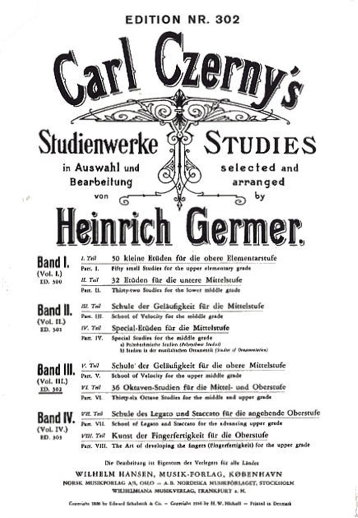 Czerny-Germer Etudes 3